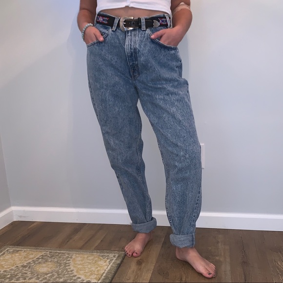 Sonoma Denim - 2xHP 💗 VTG High-Waisted Tapered Light Wash Jeans